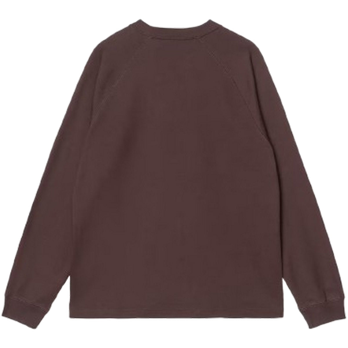 Maglie a manica lunga Uomo Carhartt Wip - L/S Signature Rib T-Shirt - Marrone