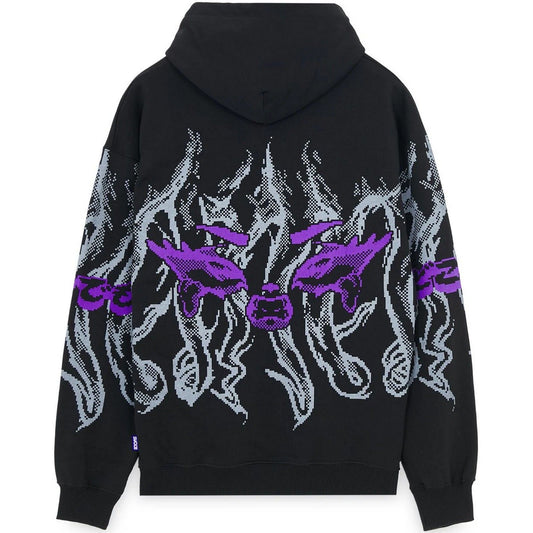 Felpe con cappuccio Uomo Octopus - Strange Ambassador Hoodie by Plague Labs - Nero