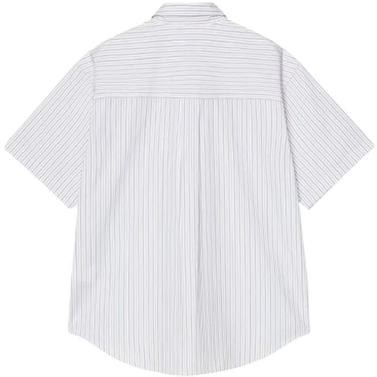 Camicie casual Uomo Carhartt Wip - S/S Keene Shirt - Bianco