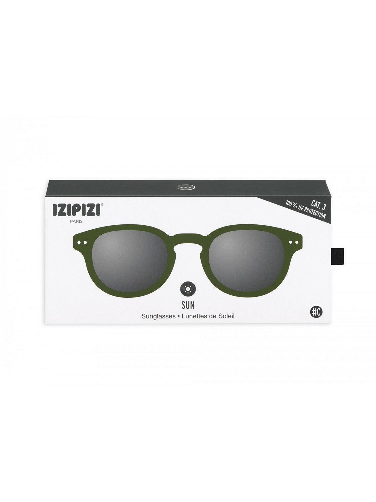 Izipizi Unisex-Sonnenbrille – Sonnenbrille Mod.c – Grün