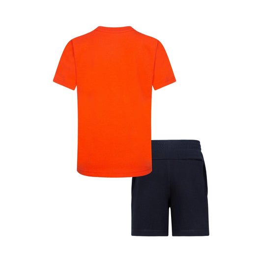 Survêtements à manches courtes Enfants Unisexe Nike - B Nsw Air Short Set - Noir