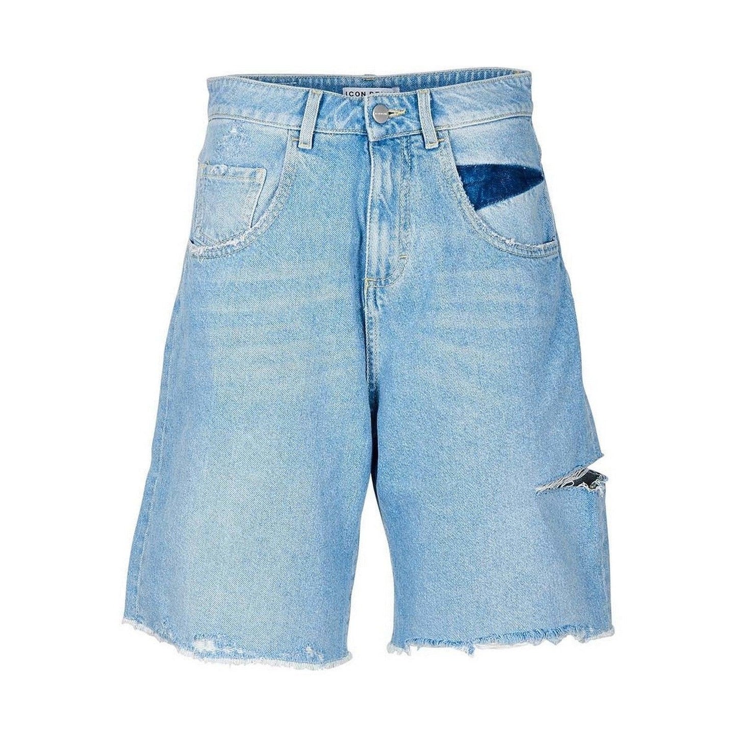 Bermuda Donna Icon Denim - Lea Short - Blu