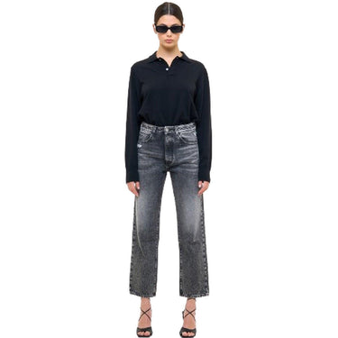Damskie jeansy Icon Denim – Jill – Czarne