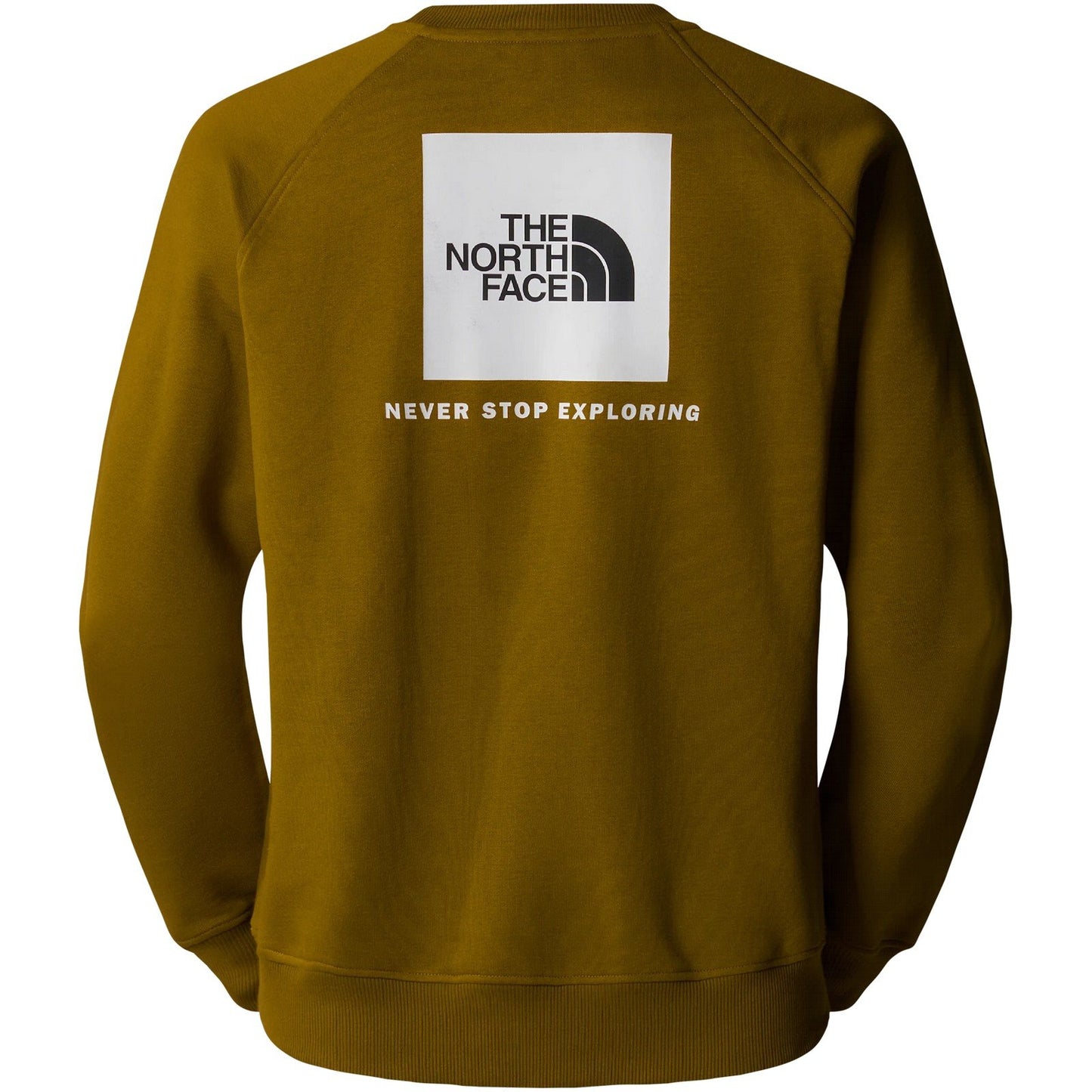 Felpe senza cappuccio Uomo The North Face - M Raglan Box Nse Crew - Verde