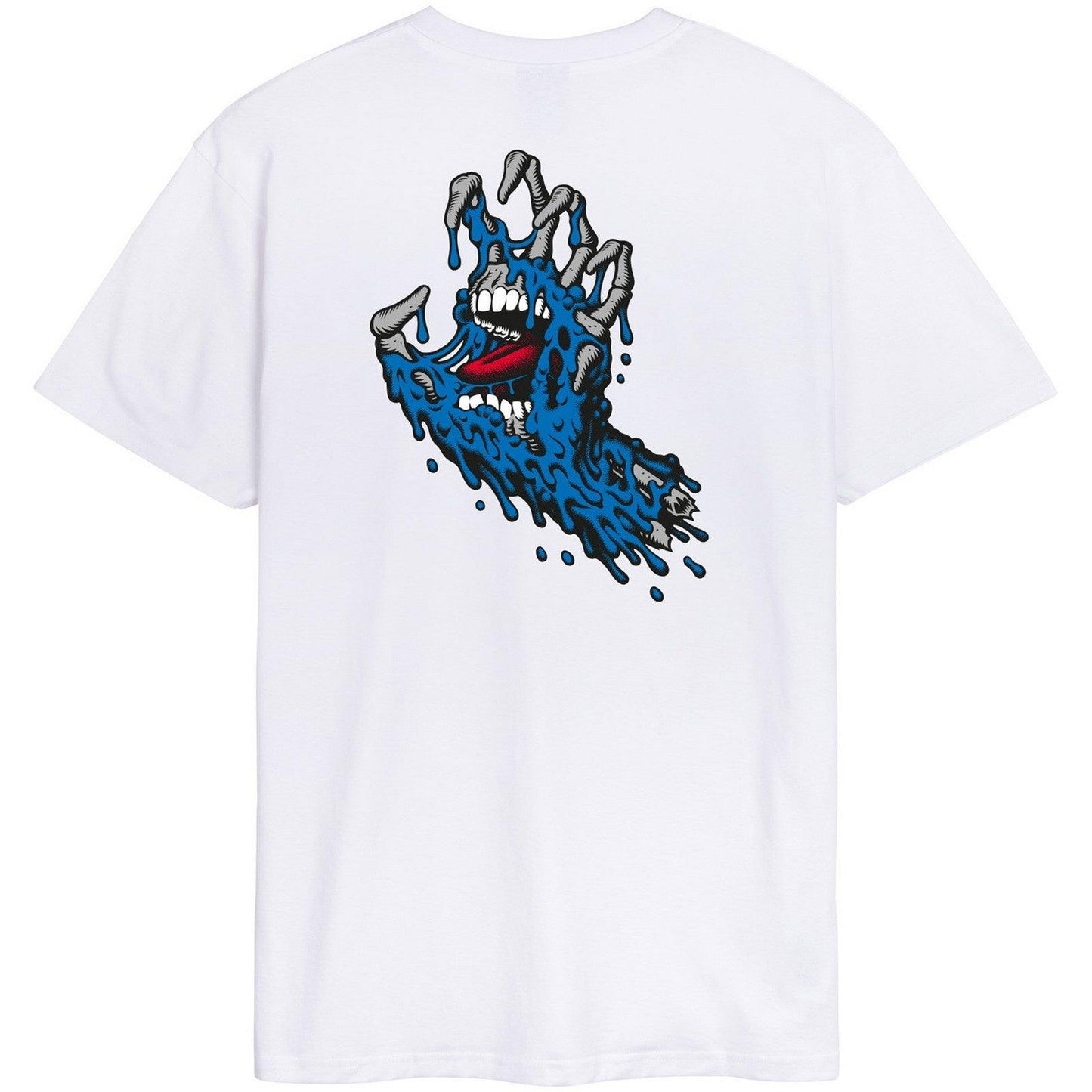 T-shirt Uomo Santa Cruz - Melting Hand T-Shirt - Bianco