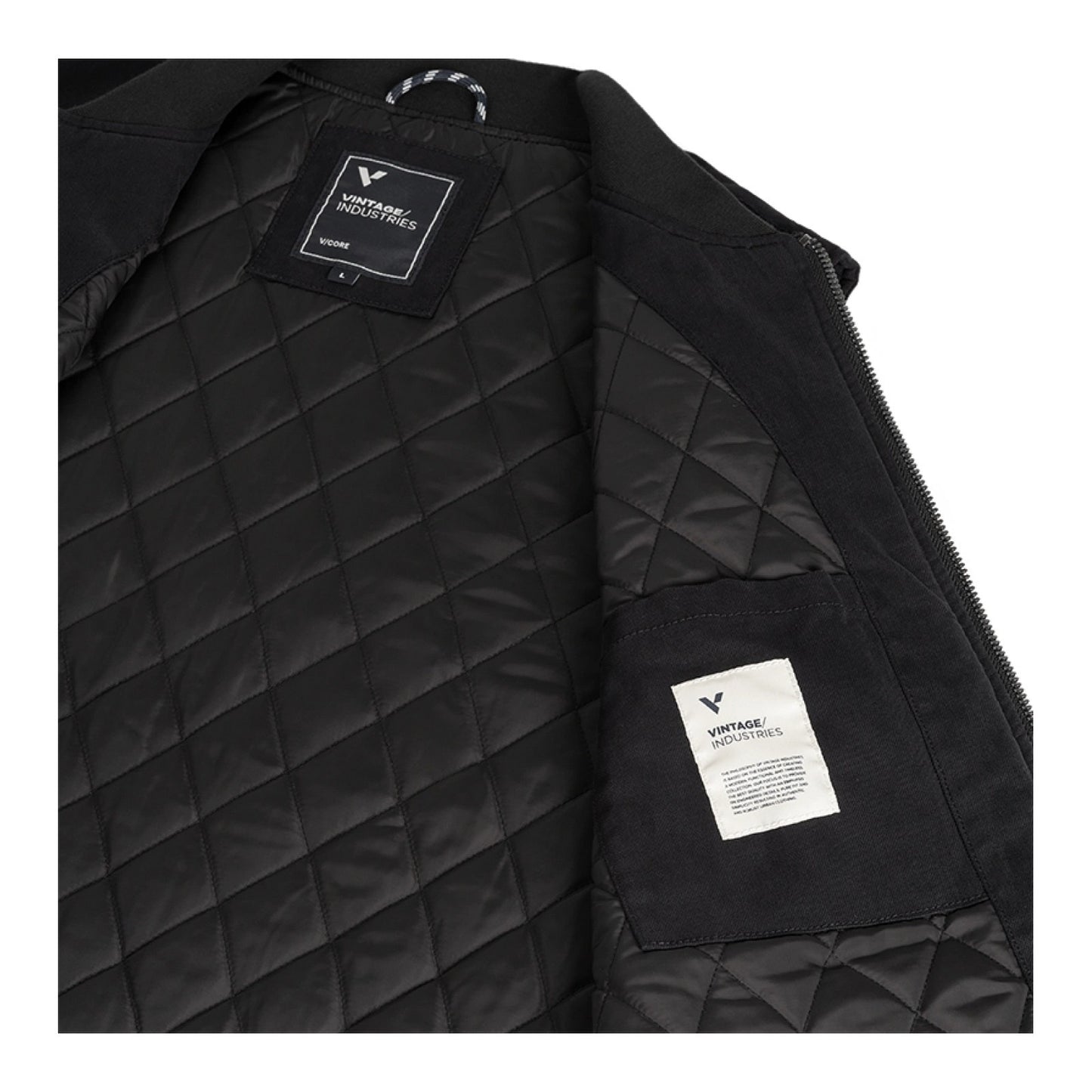 Gilet Uomo Vintage Industries - Hallet bodywarmer - Nero