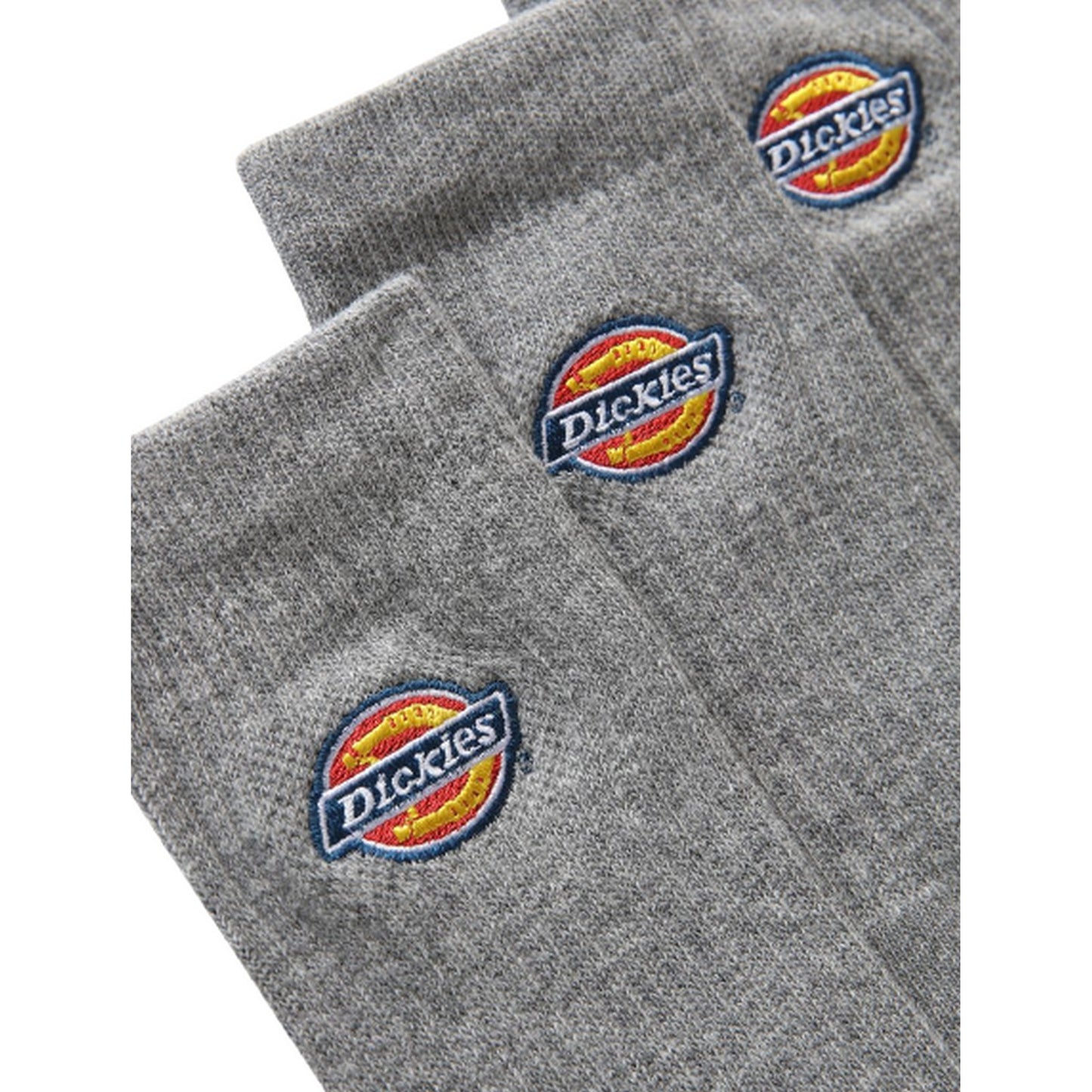 Calcetines deportivos Dickies para hombre - Calcetín bordado Valley Grove - Gris