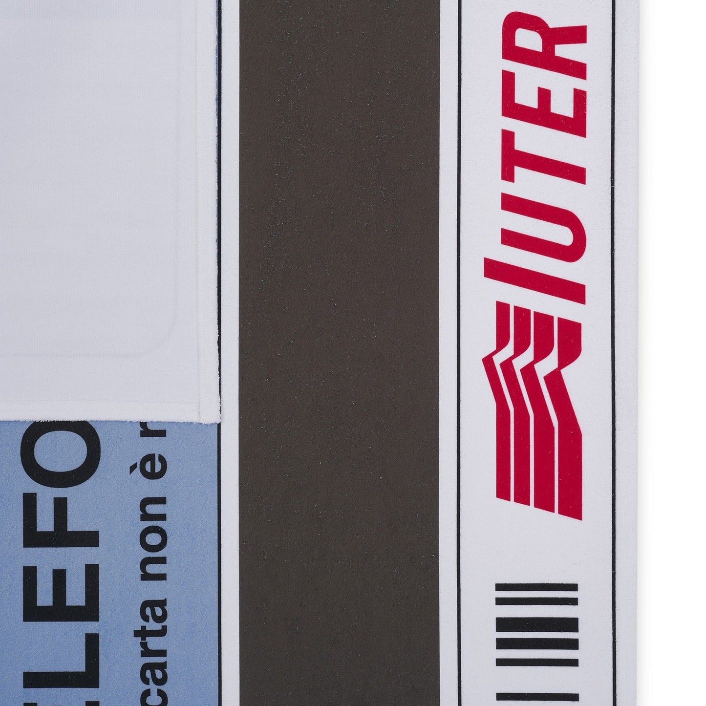 Teli mare Unisex Iuter - Call Me Beach Towel - Bianco