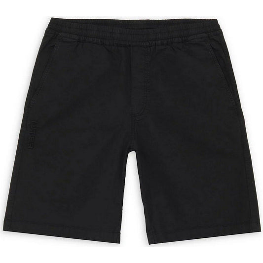Iuter Short pour Homme - Short Jogger - Noir