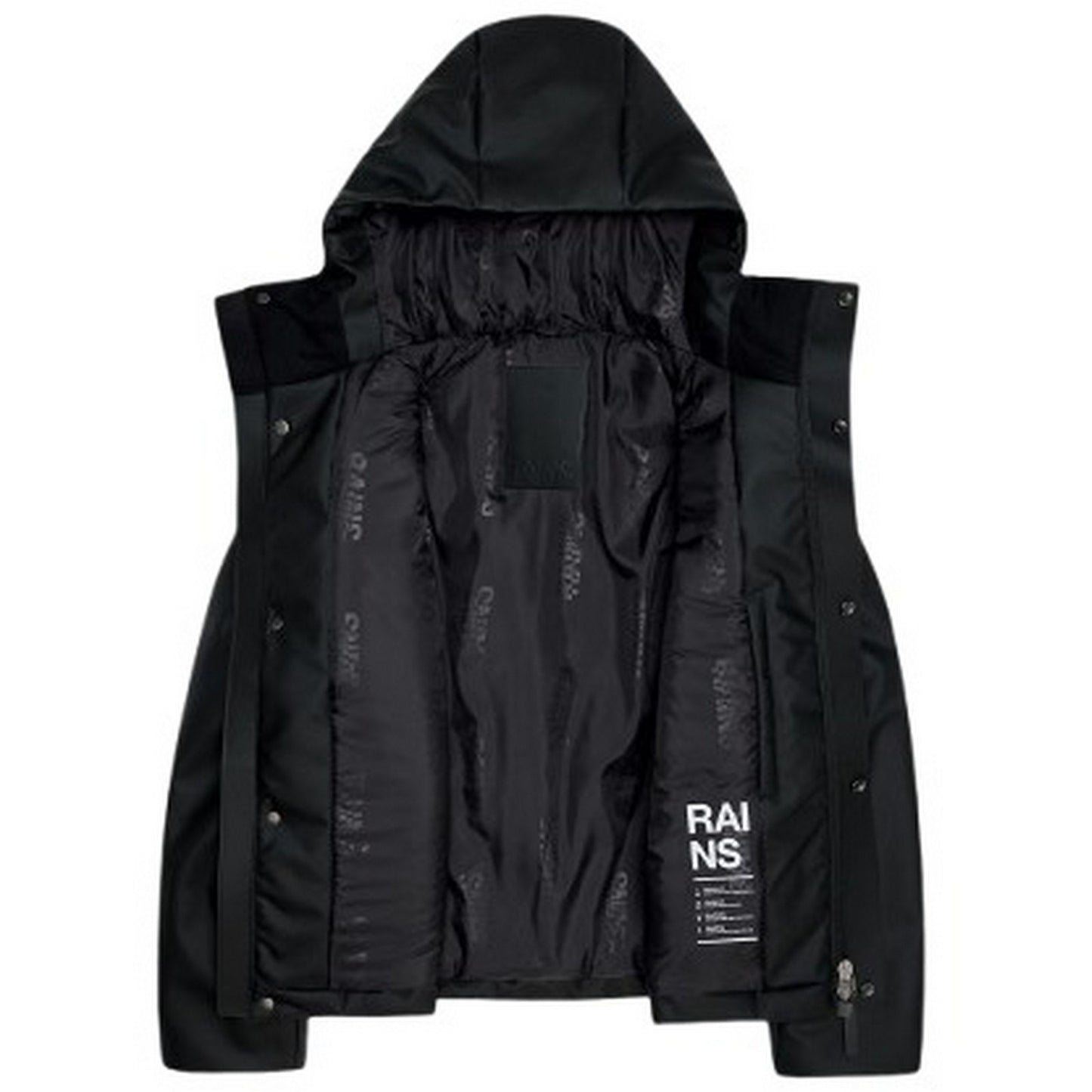 Rains Women's Waterproof Jackets - Nome Short W Parka - Blue