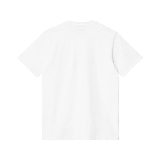 Carhartt Wip Herren T-Shirt – S/S Script T-Shirt – Weiß