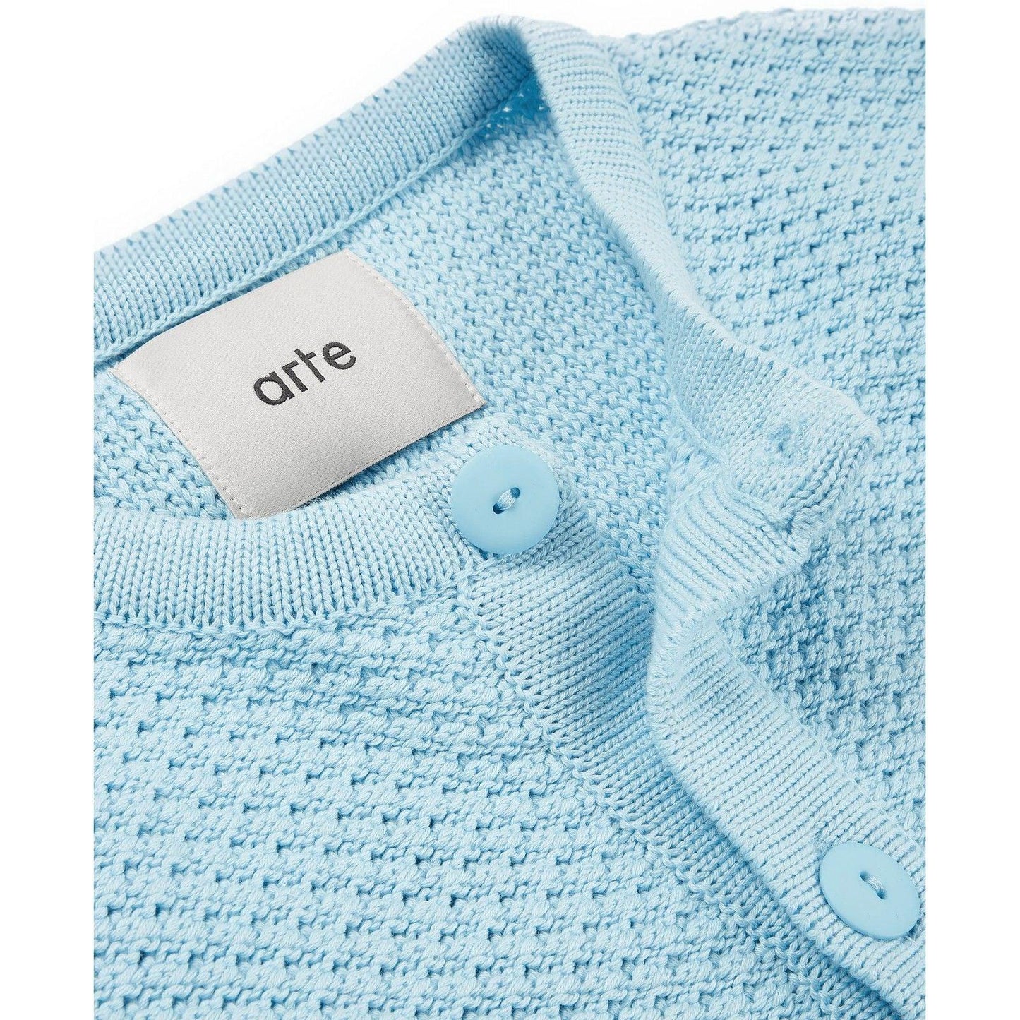 Art Antwerp Herren-Cardigan – Kandin-Cardigan – Hellblau