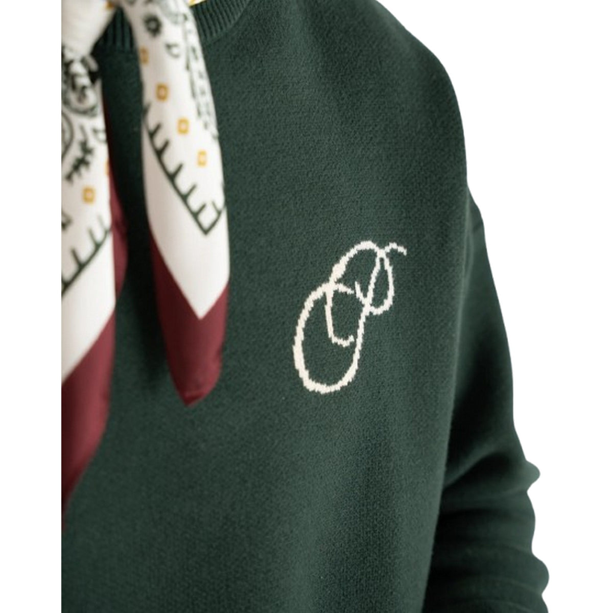 Felpe senza cappuccio Uomo Prohibited - Initial Knit Sweater - Verde