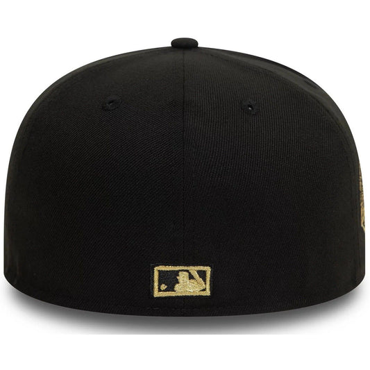 Czapki z daszkiem unisex New Era - Mlb Coops Metallic 59Fifty® - Czarny