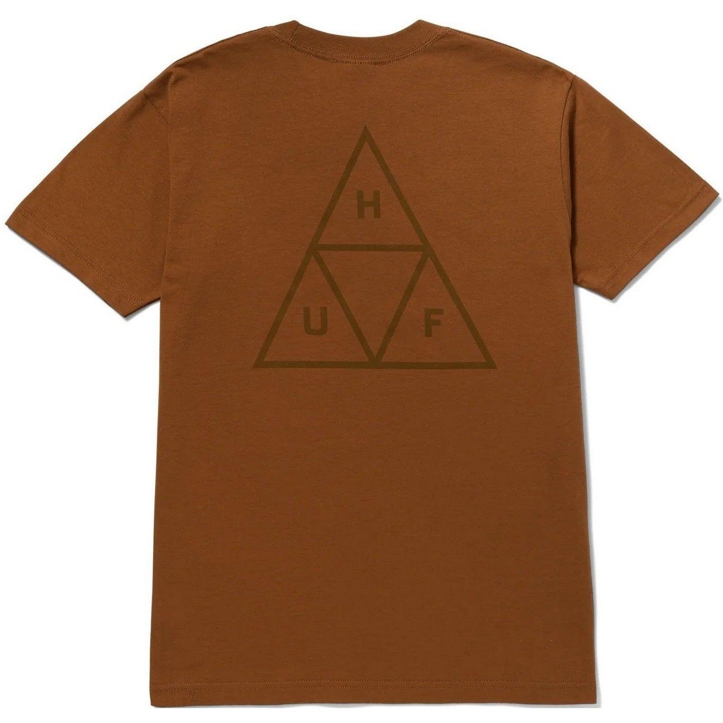 T-shirt Uomo Huf - Huf Set Tt S/S Tee - Marrone