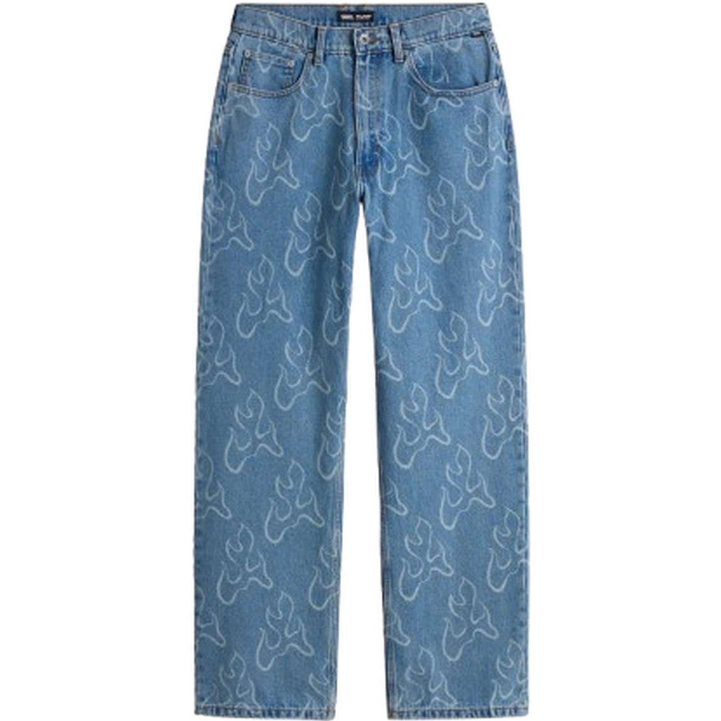 Jeans Uomo Vans - Check-5 Blaze Loose Denim Pant - Blu