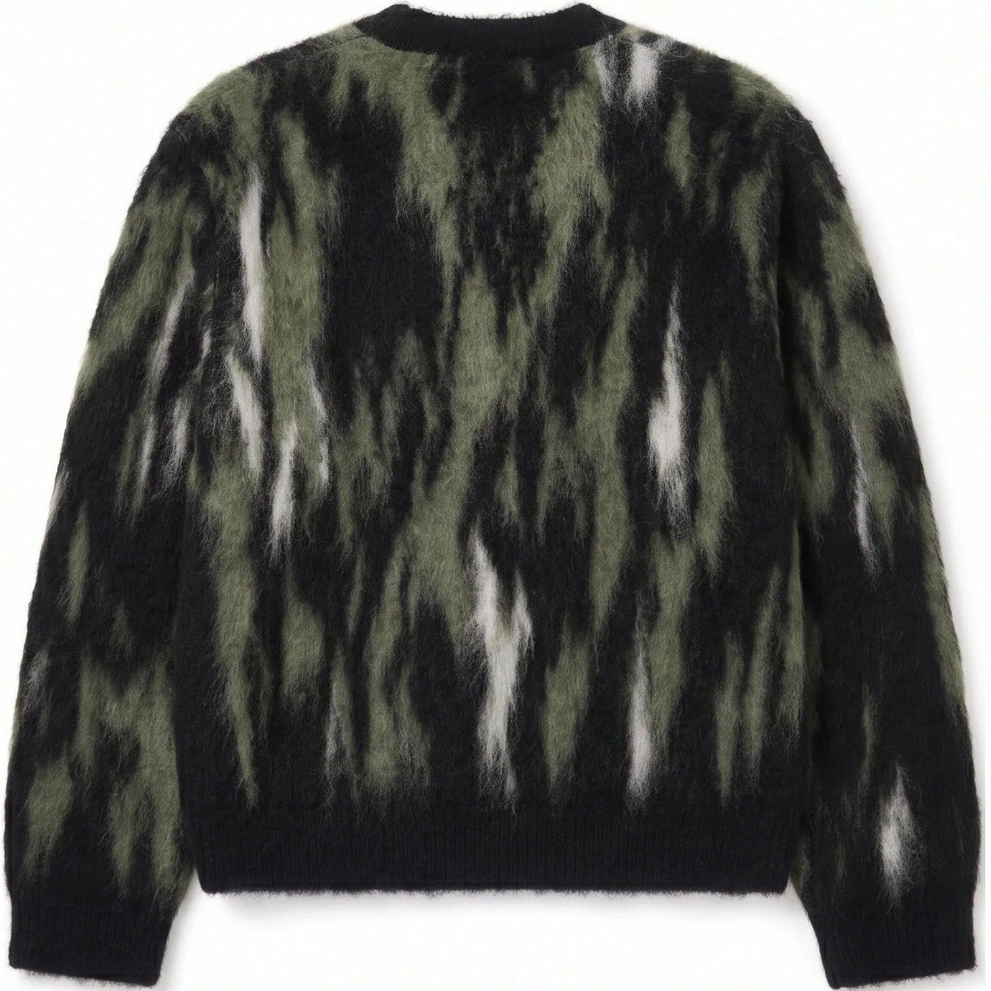 Cardigan Uomo Vertere Berlin - Ashfall Knit Cardigan - Verde