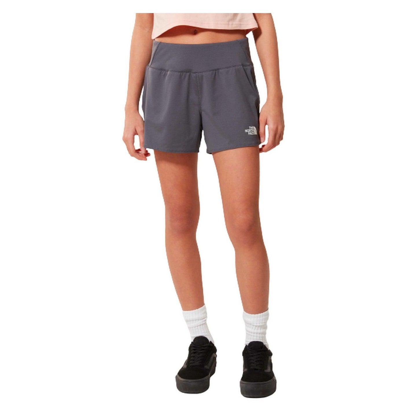 Pantaloncini Ragazza The North Face - G Amphibious Knit Class V Short - Grigio