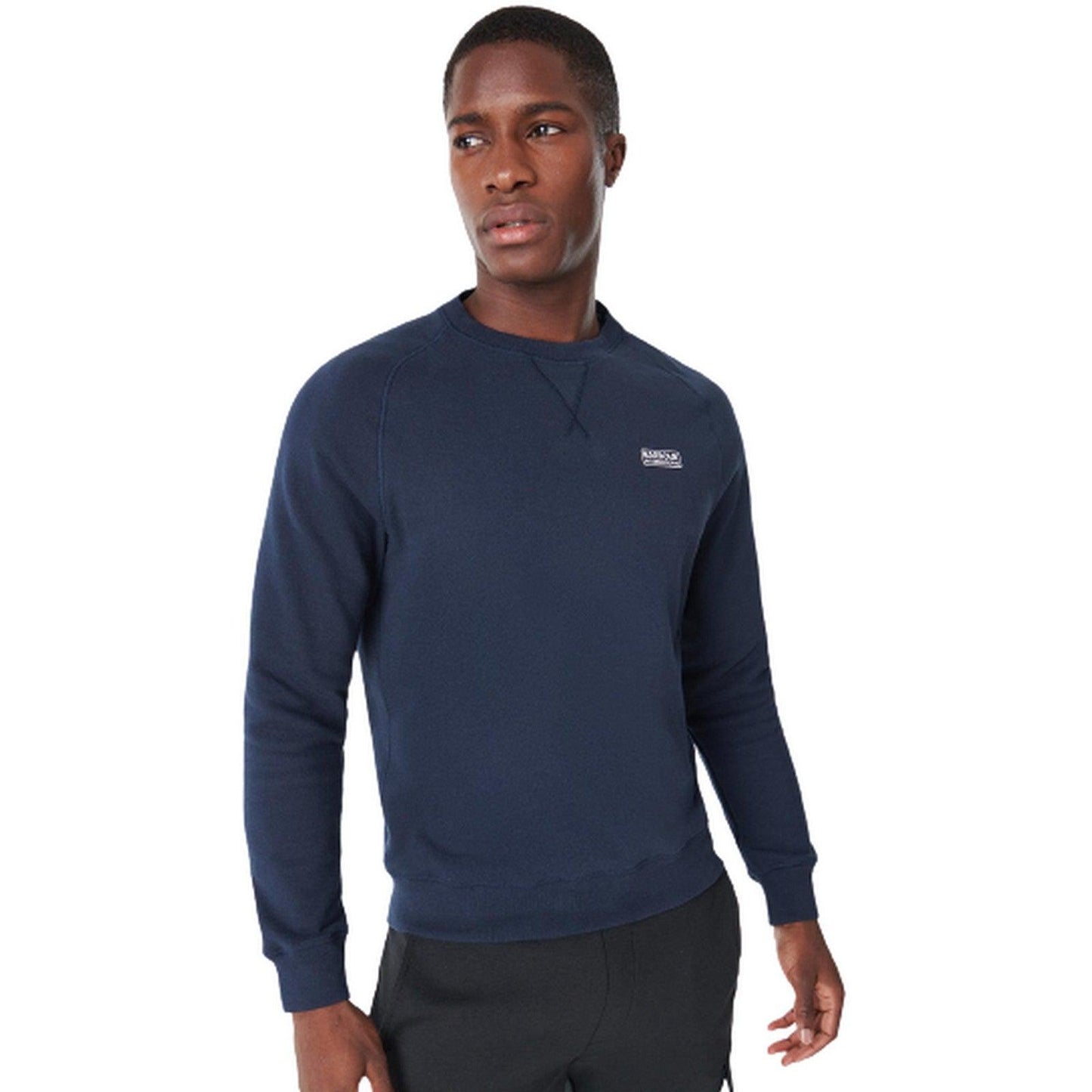 Felpe senza cappuccio Uomo Barbour International - Essential Crew Neck Sweater - Blu