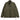 Chaquetas de plumón unisex Taion - Military Hi Neck W-Zip Down Jkt - Verde