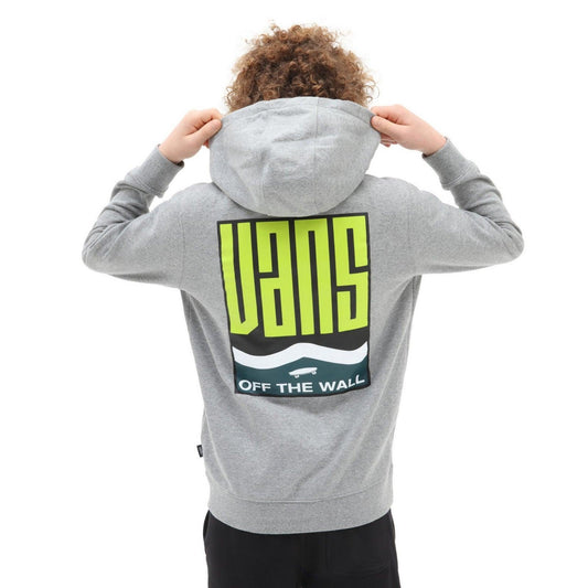 Sweats à capuche Vans unisexes pour garçons - Vans Maze Fz - Gris