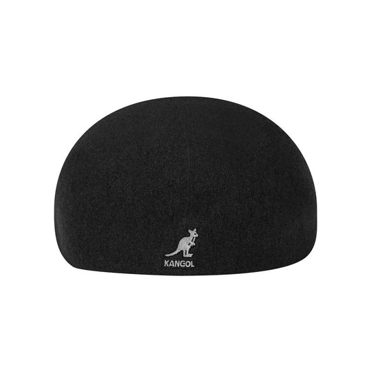 Kangol Unisex Baskenmützen und Hüte – Seamless Wool 507 – Schwarz