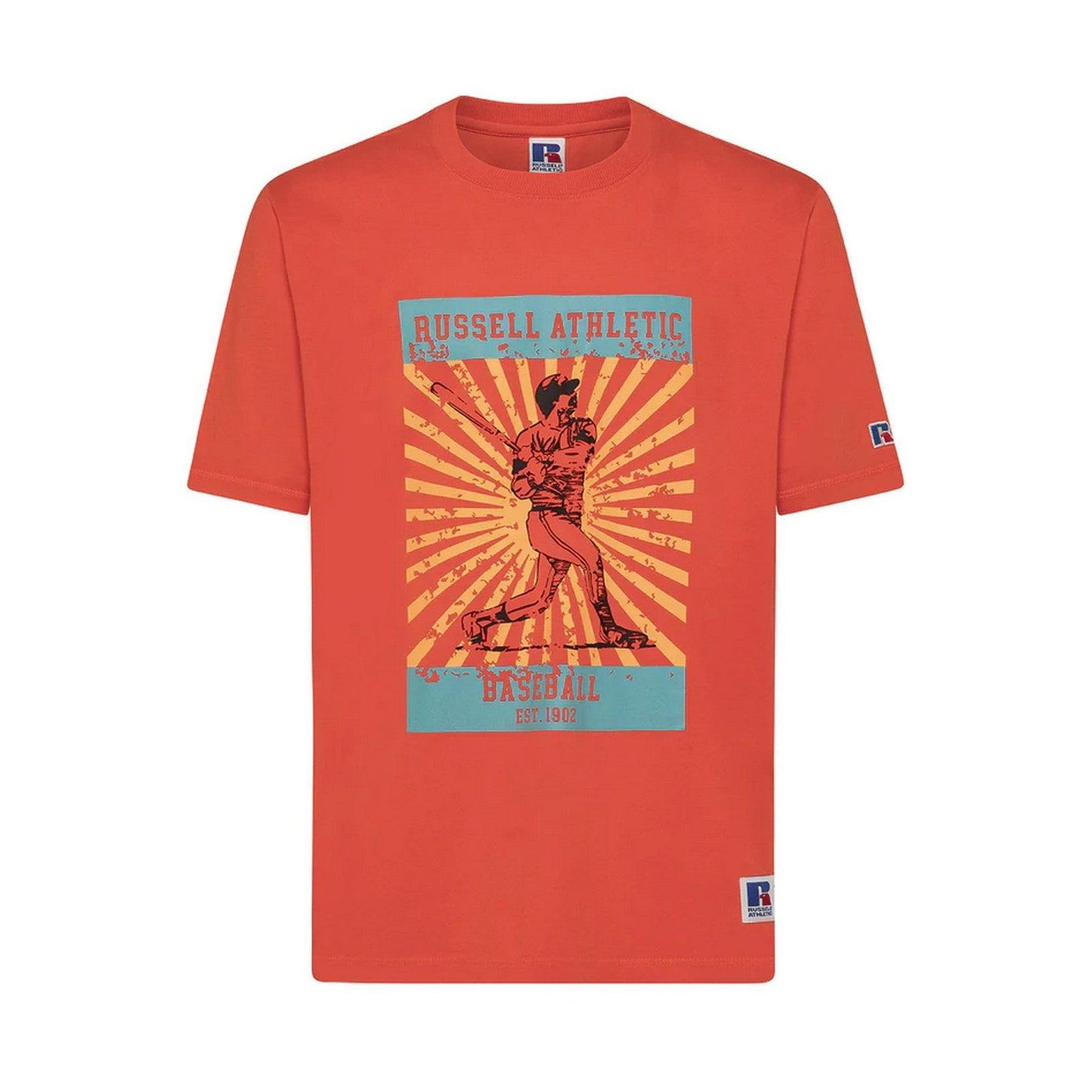 Russell Athletic Herren-T-Shirt – Ted T-Shirt – ohne Datum.