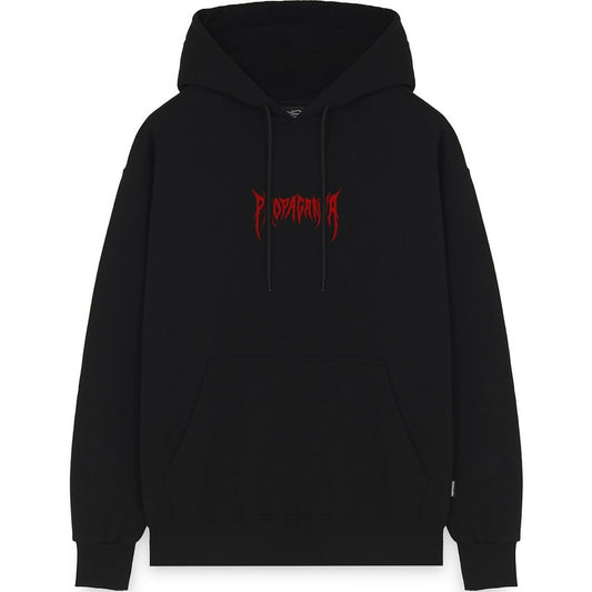 Propaganda Sweats à capuche pour hommes - Sweat-shirt Ribs Spider - Noir