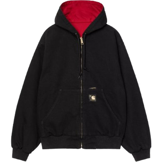 Giacche Uomo Carhartt Wip - 50 Years Anniversary OG Active Jacket Canvas - Nero