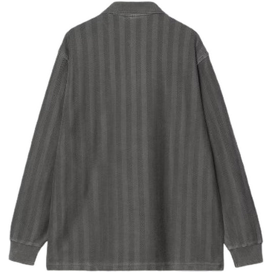 Carhartt Wip Men's Casual Shirts - L/S Morrison Rugby Shirt - Black