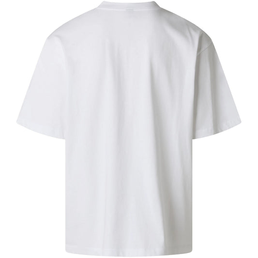 T-shirt Uomo The North Face - M Tnf Essential Simple Dome Os Ss Tee - Bianco