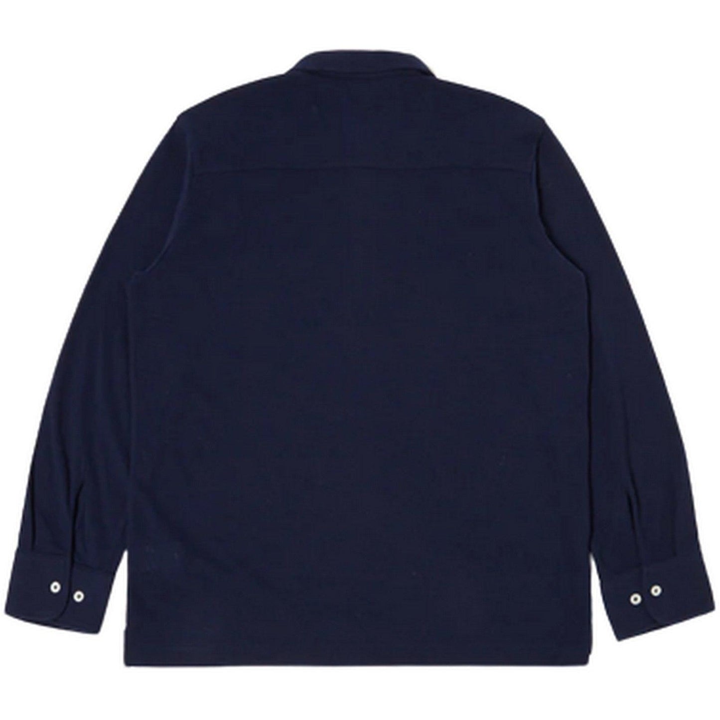 Universal Works Chemises pour hommes - Pull Ls Shirt - Bleu