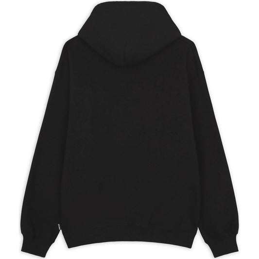 Męskie bluzy z kapturem Iuter – Bluza z kapturem z logo – Czarna