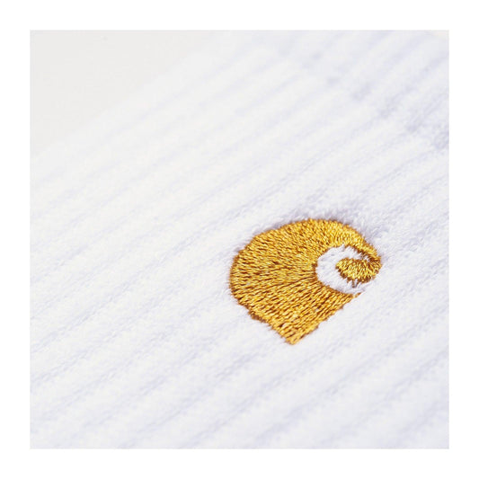 Skarpety unisex Carhartt Wip - Skarpety Chase - Białe