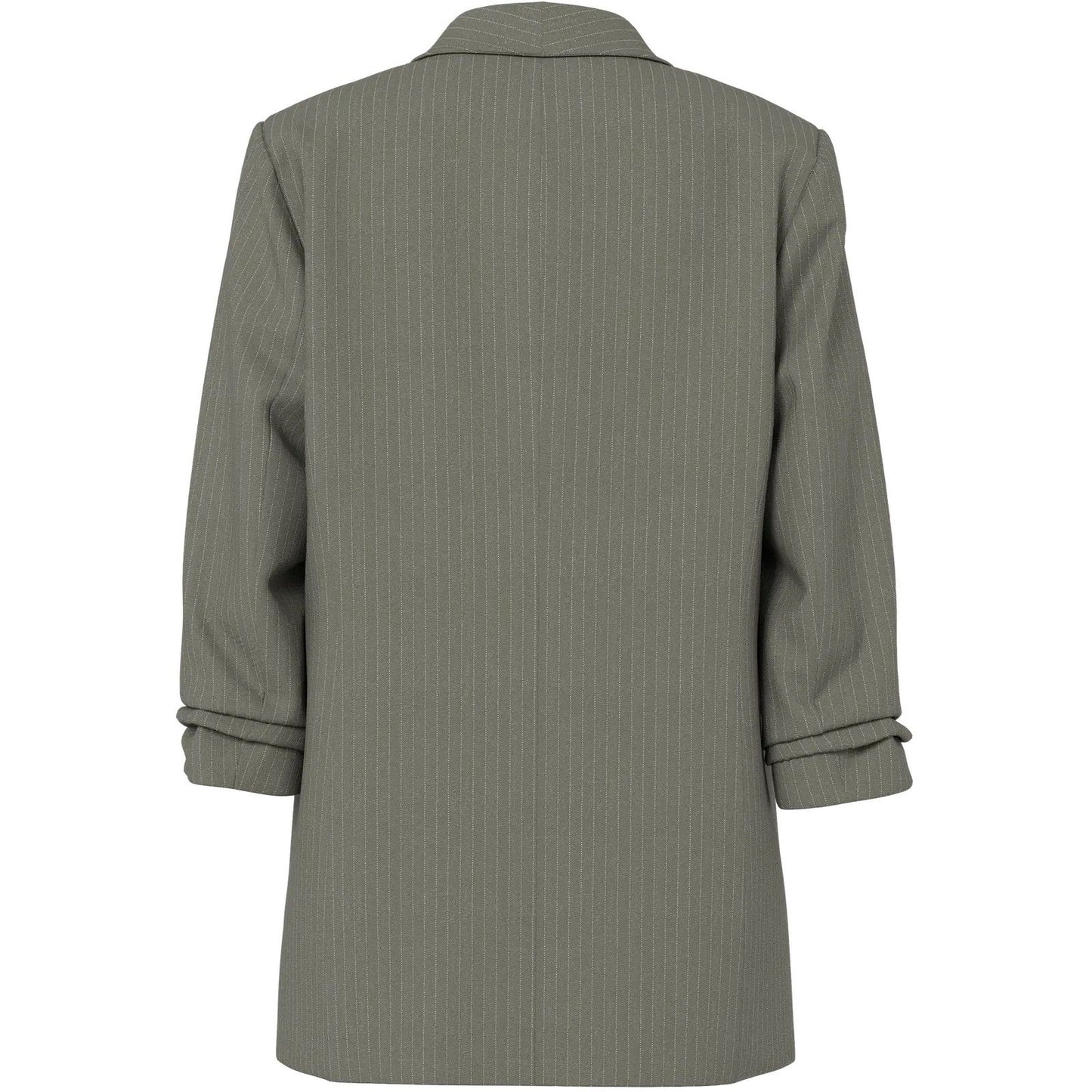 Vestes de Costume et Blazers Femme Pièces - Pcbosella 3/4 Pinstripe Blazer Noos Bc - Gris