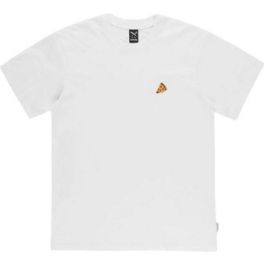 T-shirt Uomo Iriedaily - Pizza Slice T-Shirt - Bianco