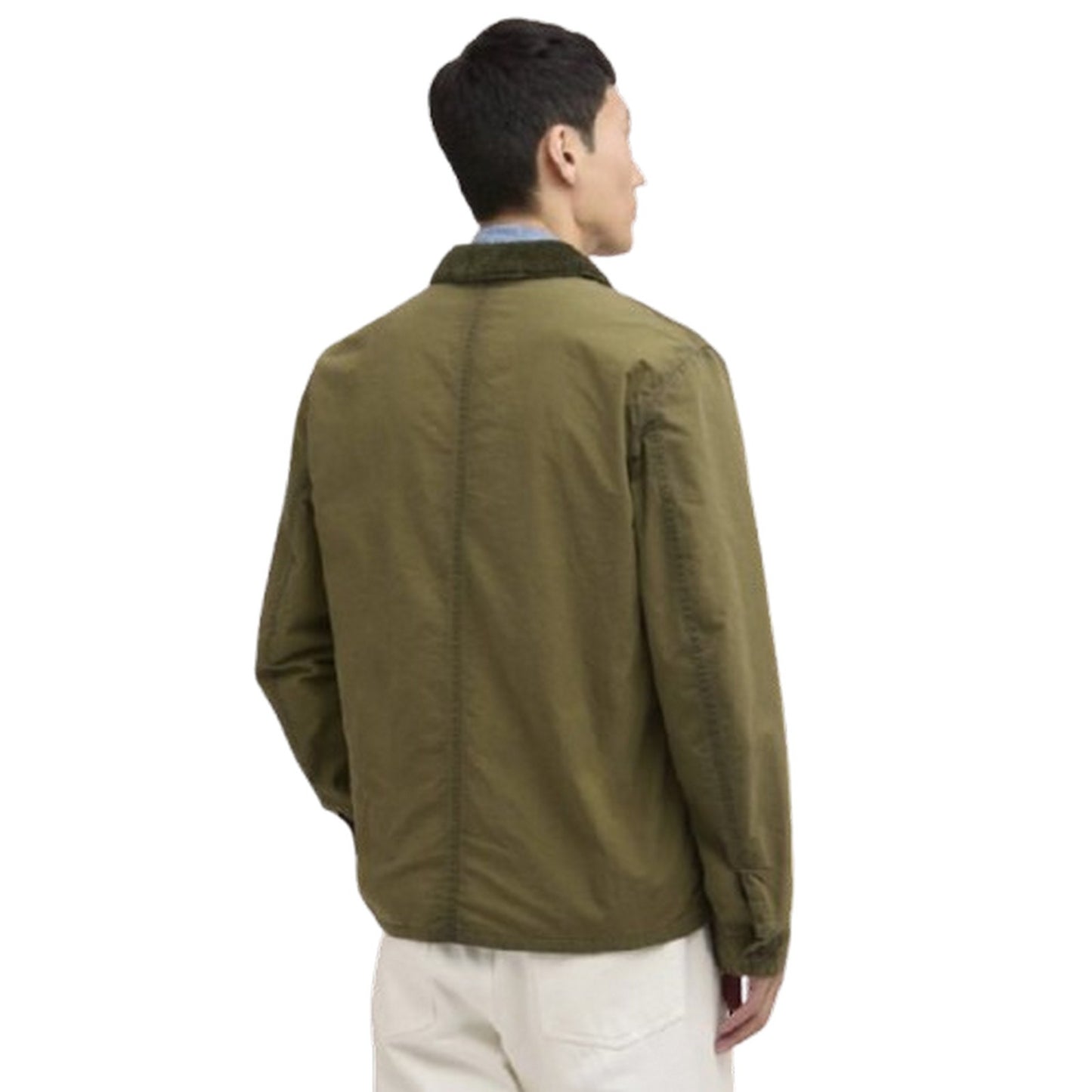 Giacche Uomo Barbour International - Troon Washed Wax Jacket - Verde