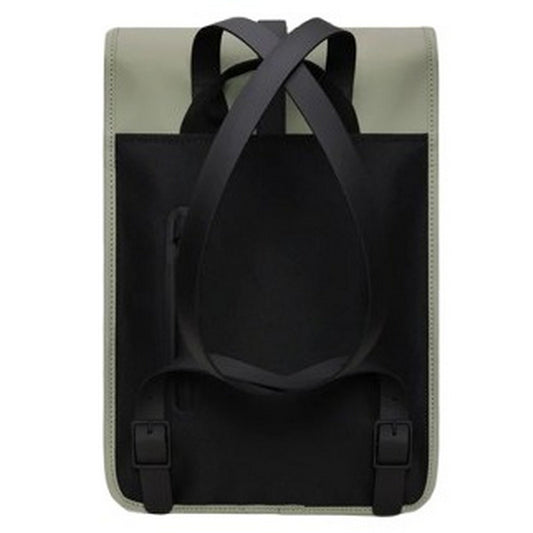 Borse a mano Unisex Rains - Backpack Mini W3 - Verde