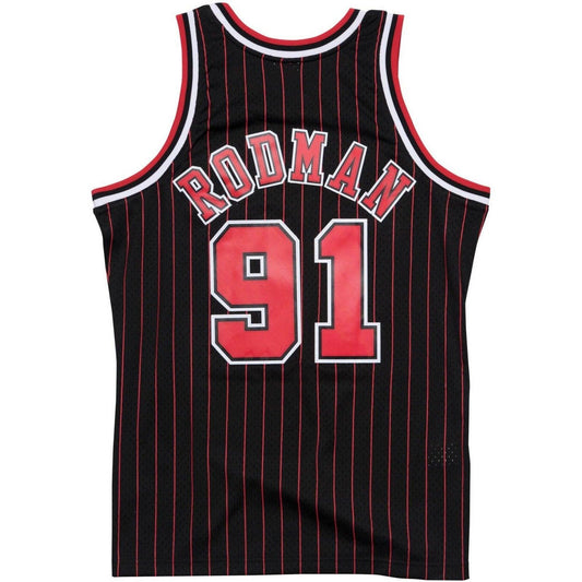 Camisetas sin mangas para hombre Mitchell & Ness - Jersey Swingman - Negro