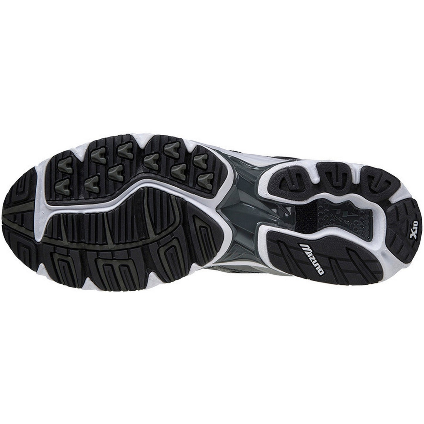 Sneaker Unisex Mizuno - Wave Rider 10 - Argento