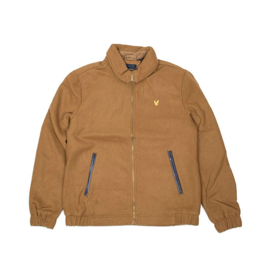 Kurtki męskie Lyle & Scott – Melton Jacket – Brązowy