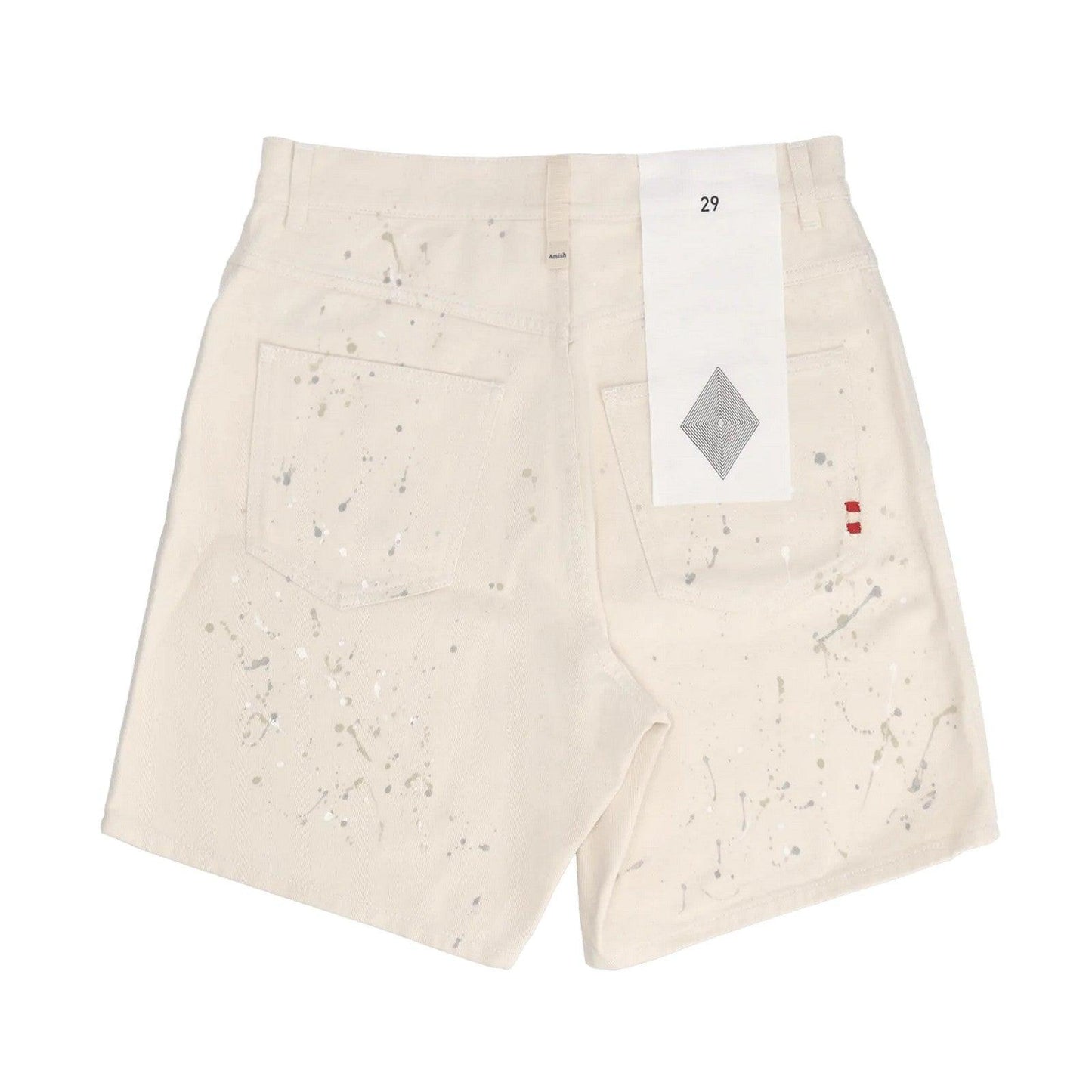 Bermuda Uomo Amish - Bermuda Bernie Amish Bull White Painter - Bianco