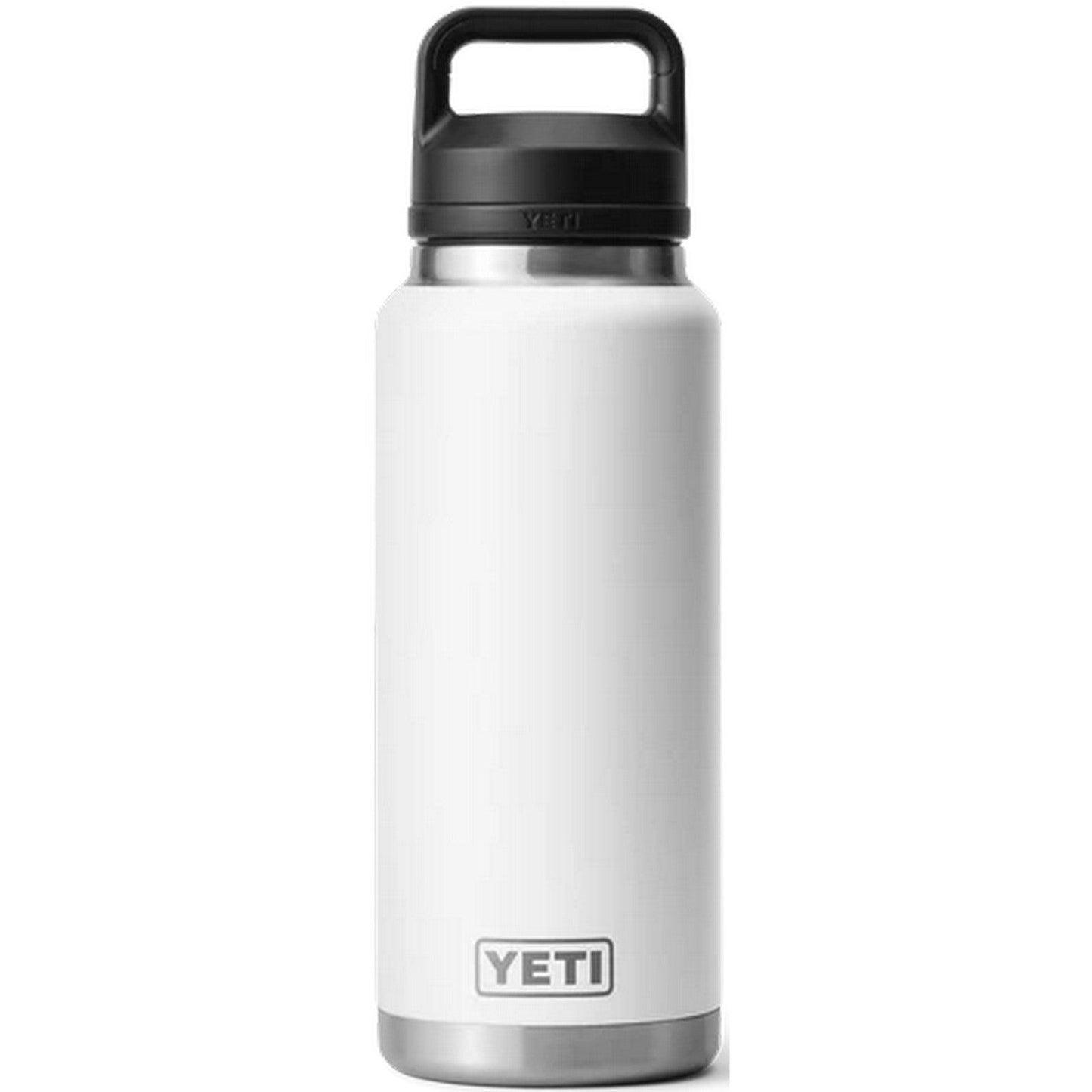 Termo de bebida unisex Yeti - Botella Rambler de 36 onzas - Blanco