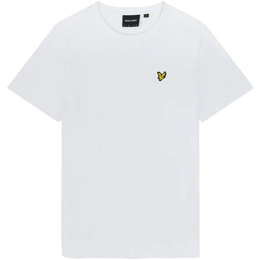 Lyle & Scott Herren-T-Shirt – Schlichtes T-Shirt – Weiß
