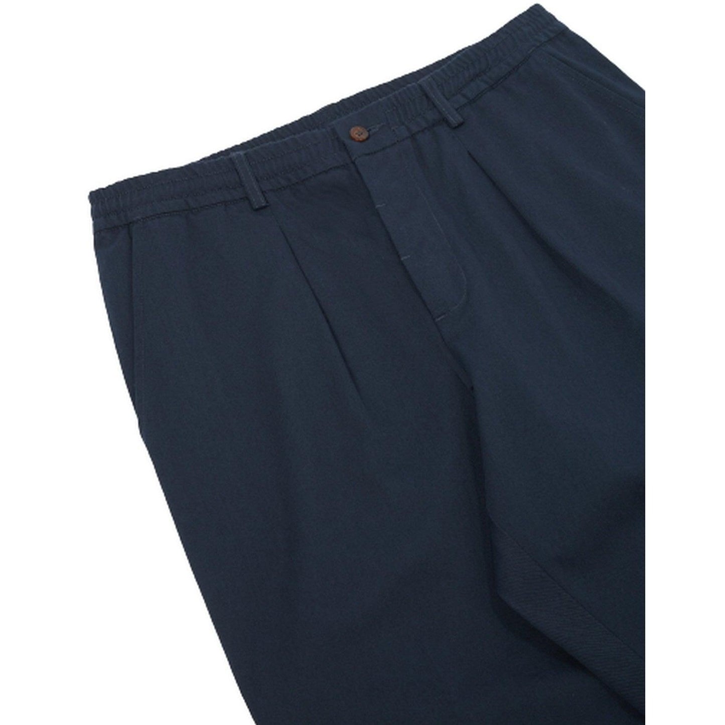 Pantaloni Uomo Universal Works - Pleated Track Pant - Blu