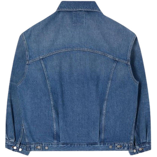 Edwin Herrenjacken – Eu-Truckerjacke – Blau