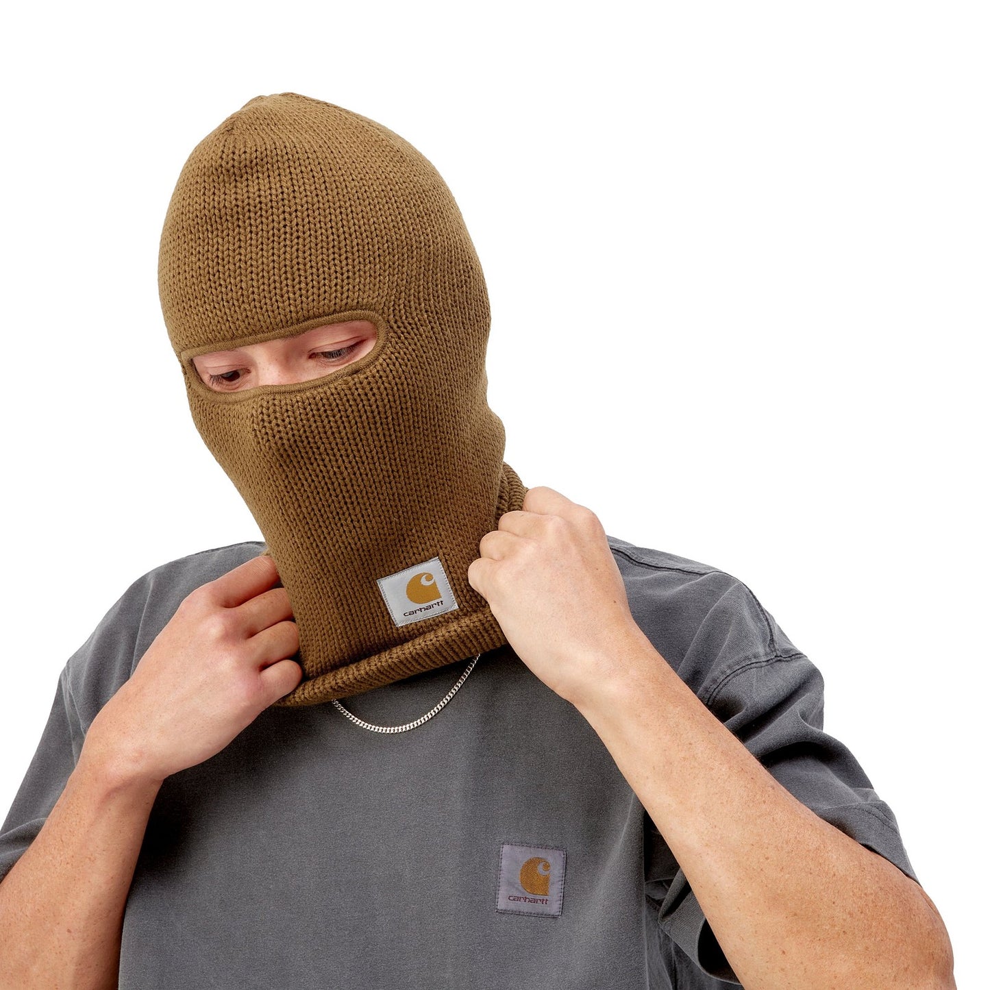 Passamontagna Unisex Carhartt Wip - Storm Mask - Marrone