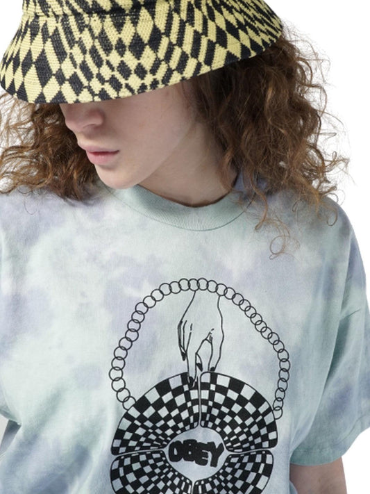 Sombreros de pescador unisex Kangol - Cubo a cuadros deformados - Amarillo