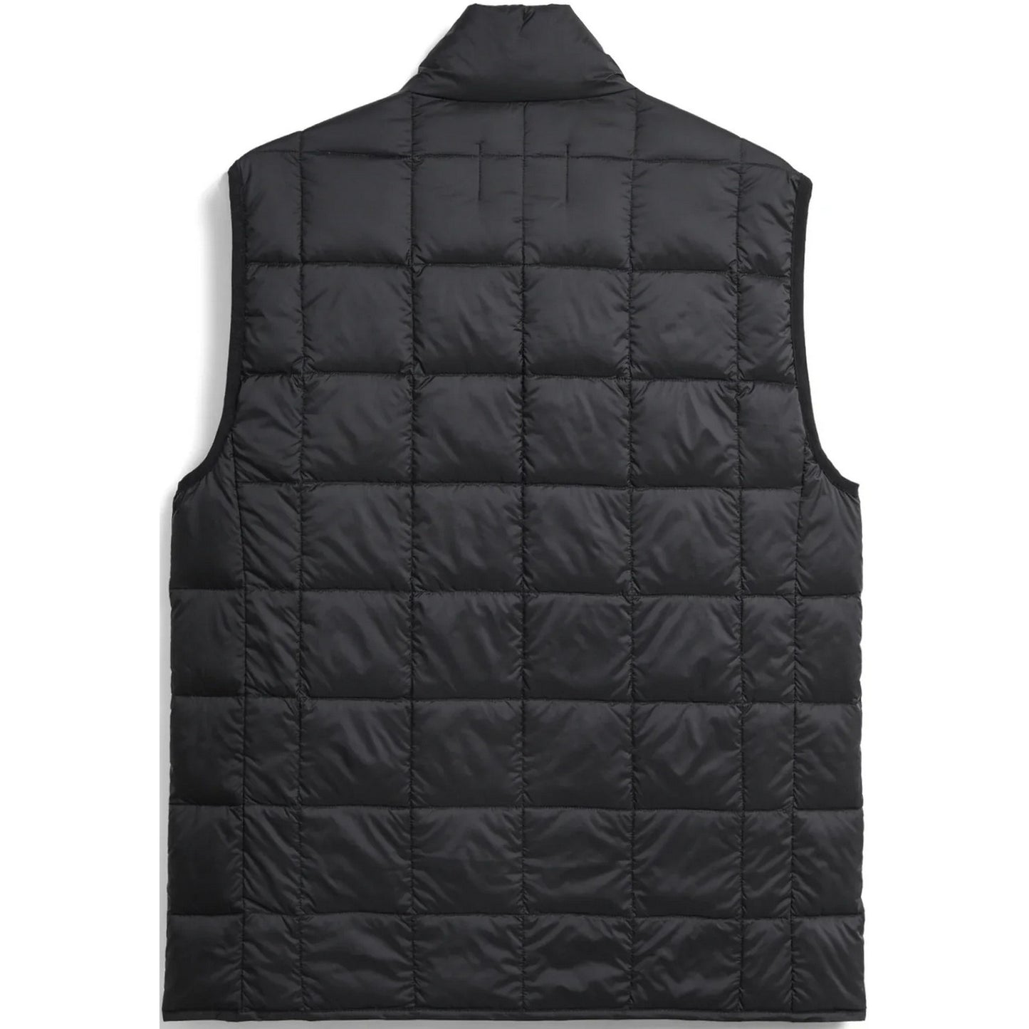 Taion Unisex Weste – Hi Neck W-Zip Daunenweste – Schwarz