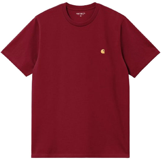T-shirt Uomo Carhartt Wip - S/S Chase T-Shirt - Rosso